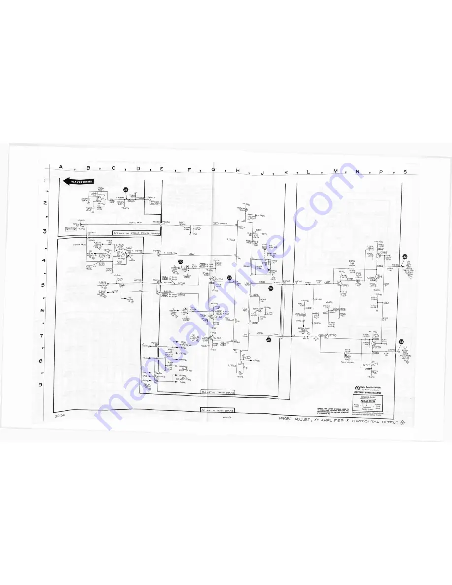 Tektronix 2215A Instruction Manual Download Page 176