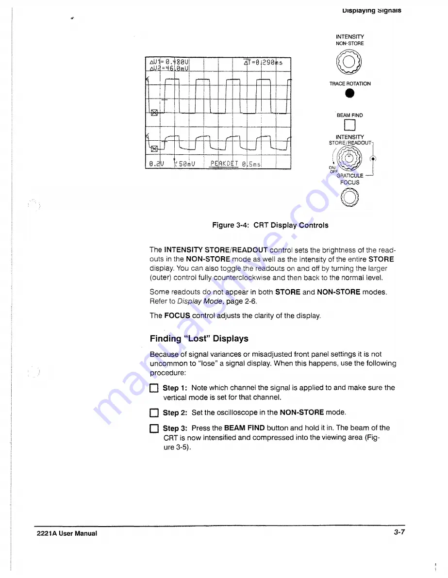 Tektronix 2221A User Manual Download Page 63