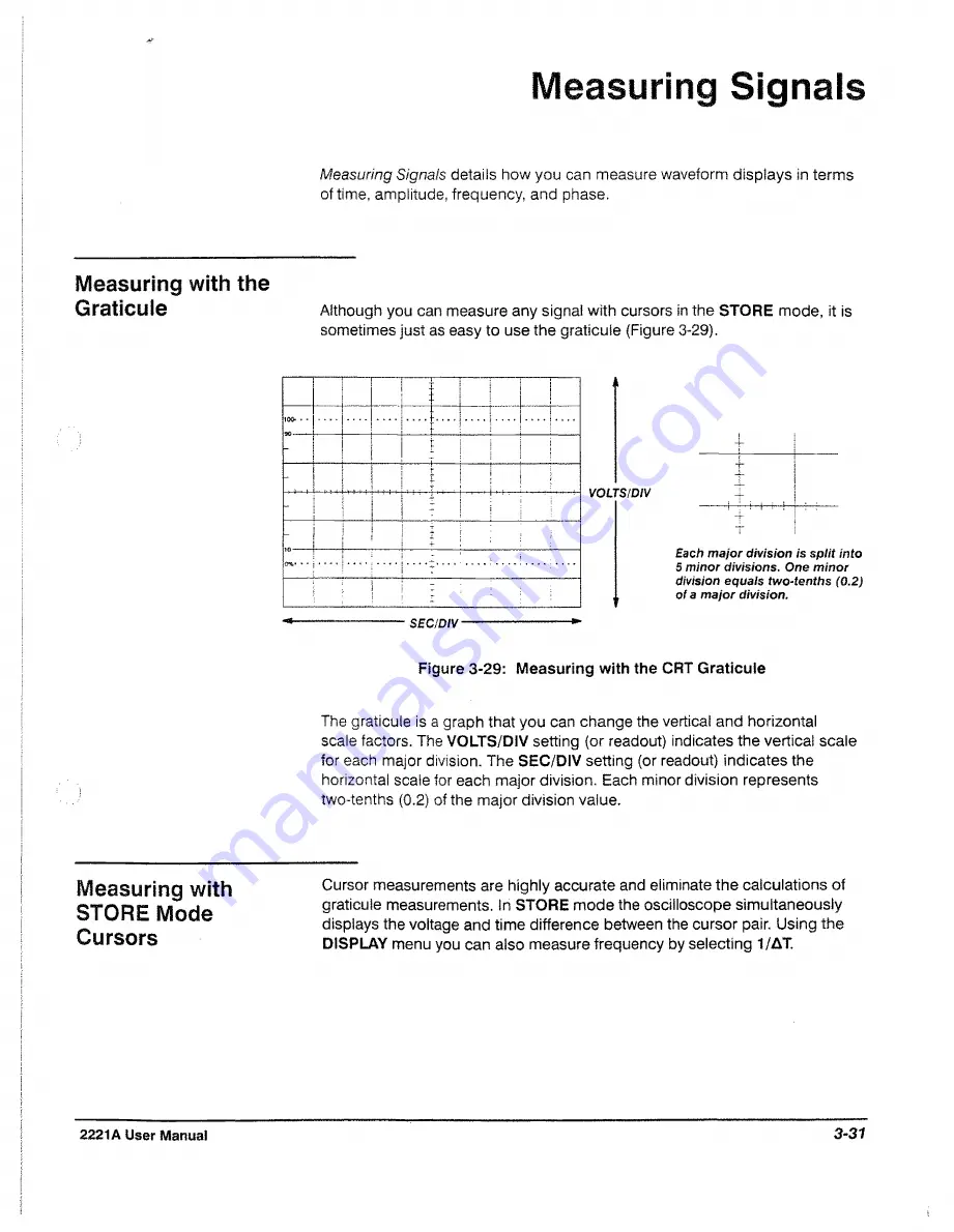 Tektronix 2221A User Manual Download Page 87