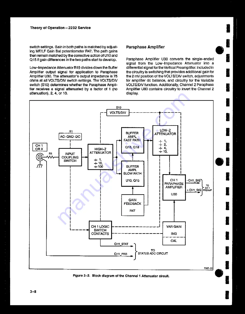 Tektronix 2232 Скачать руководство пользователя страница 37