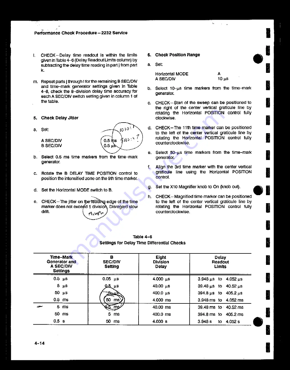 Tektronix 2232 Скачать руководство пользователя страница 85