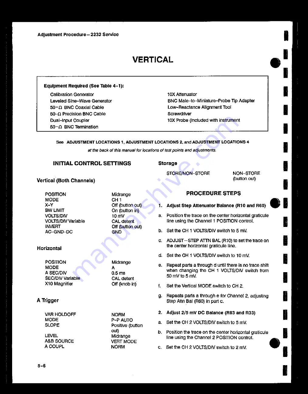 Tektronix 2232 Скачать руководство пользователя страница 98