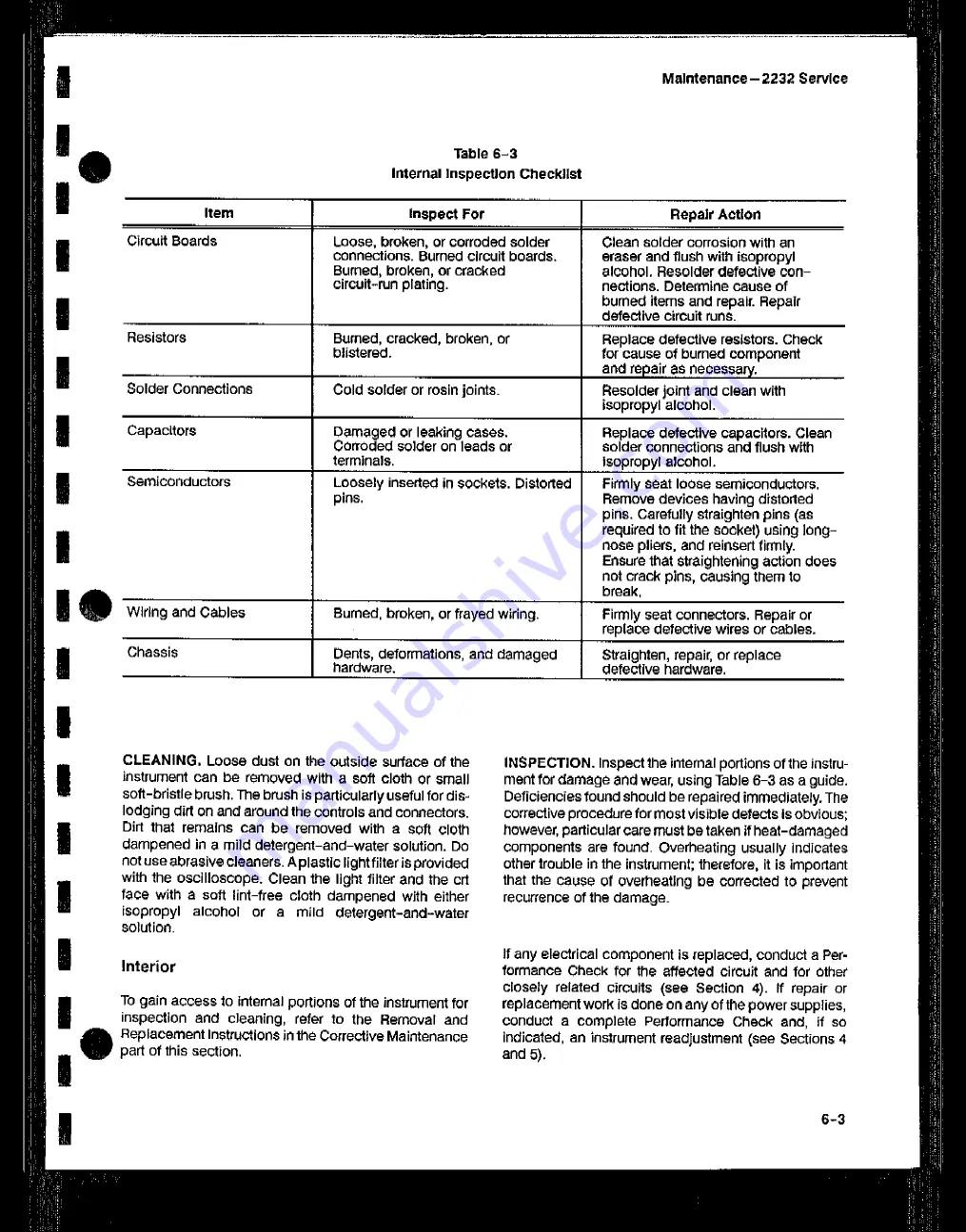 Tektronix 2232 Скачать руководство пользователя страница 118