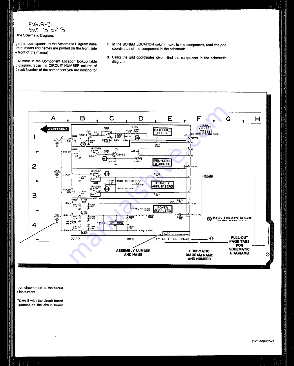 Tektronix 2232 Скачать руководство пользователя страница 228