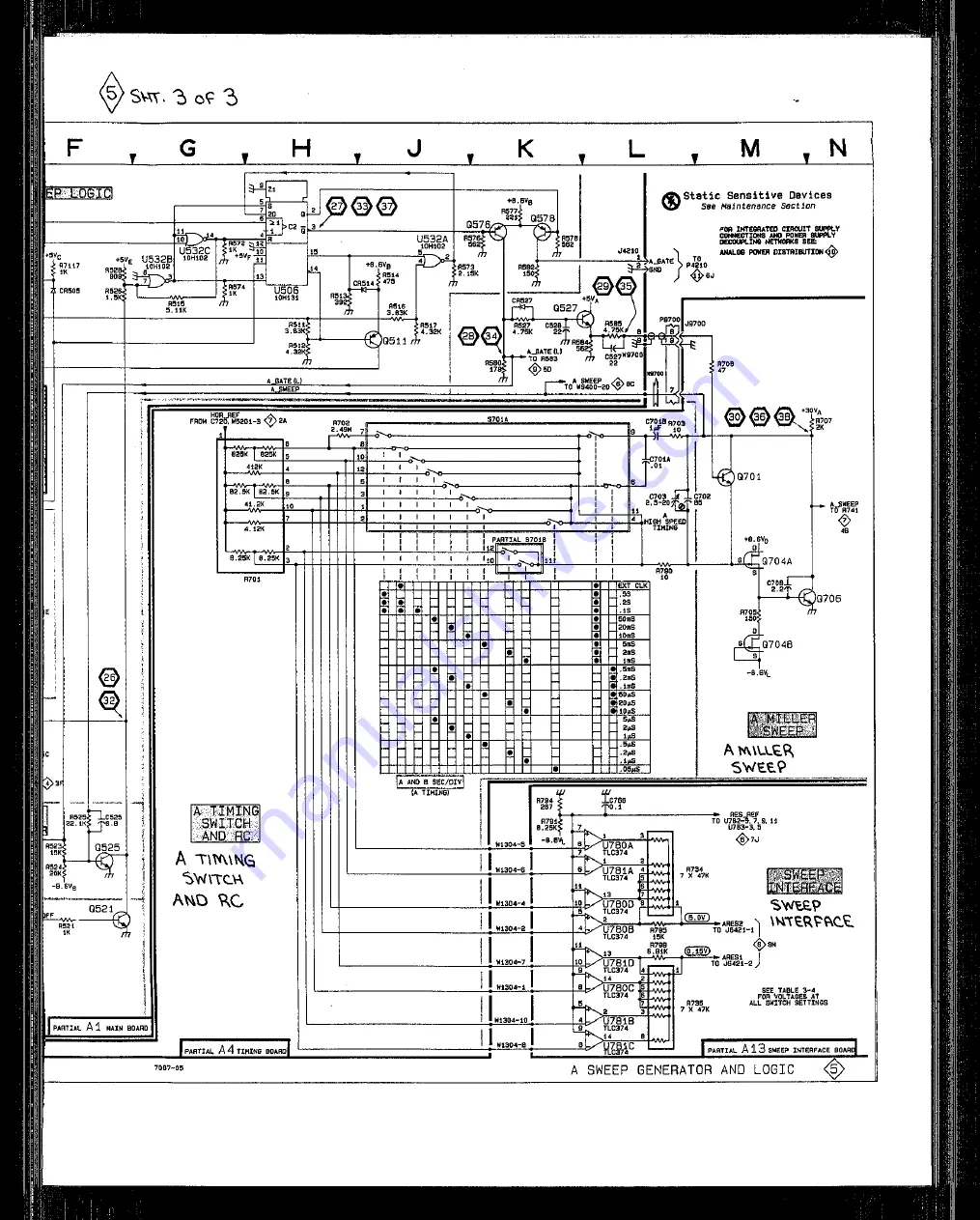 Tektronix 2232 Service Manual Download Page 276