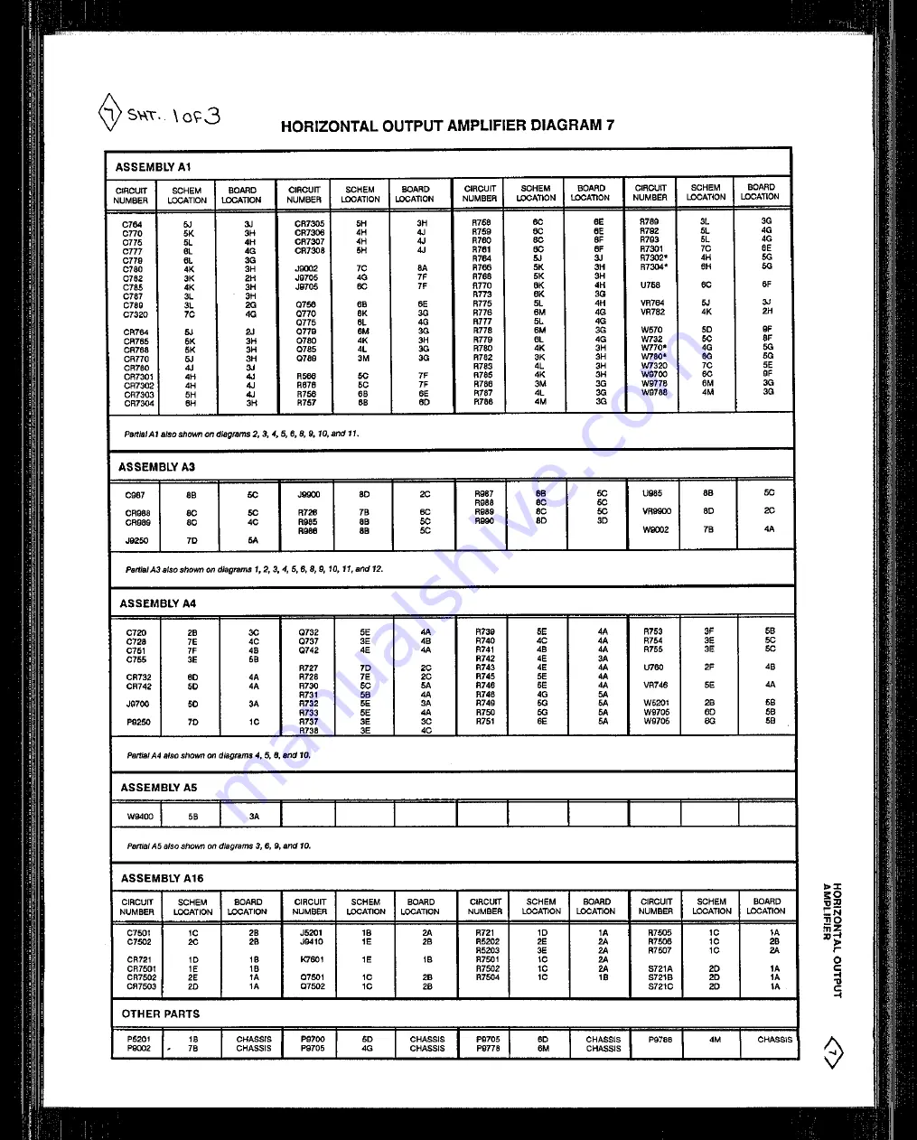 Tektronix 2232 Service Manual Download Page 287