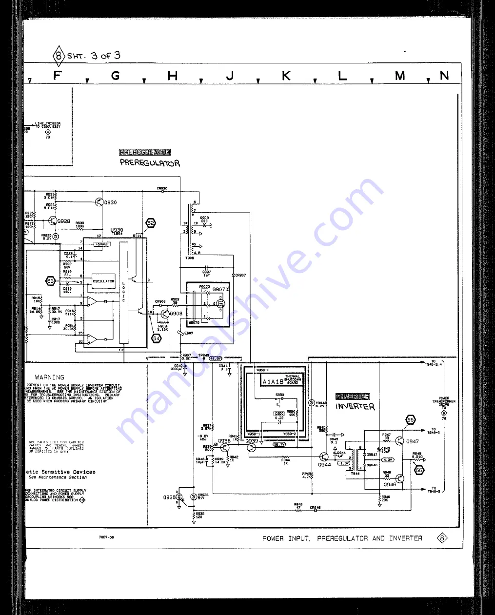 Tektronix 2232 Service Manual Download Page 295