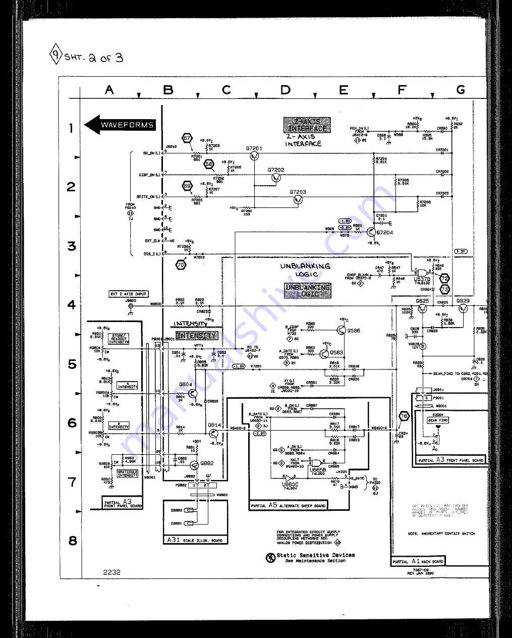 Tektronix 2232 Скачать руководство пользователя страница 300