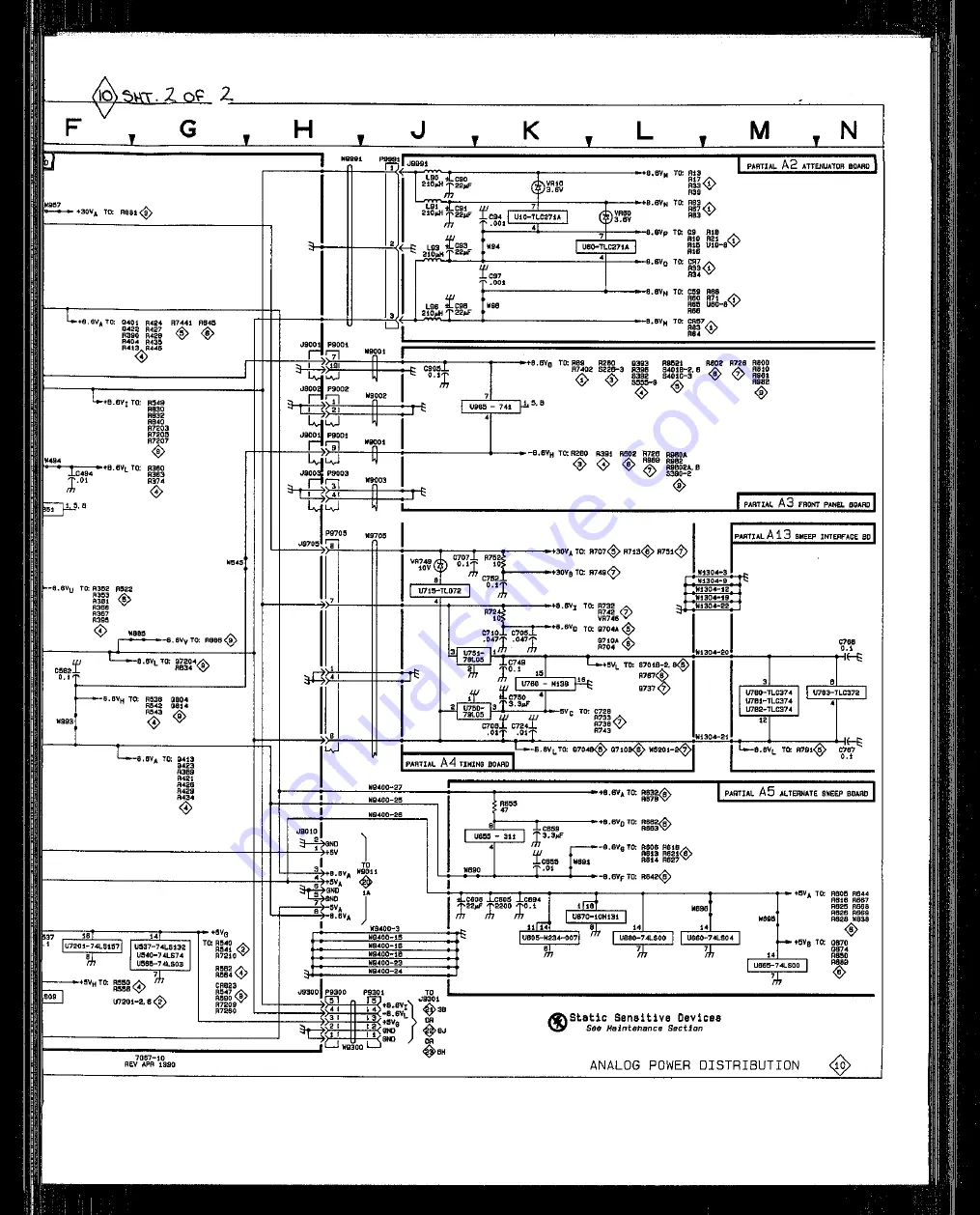 Tektronix 2232 Скачать руководство пользователя страница 305