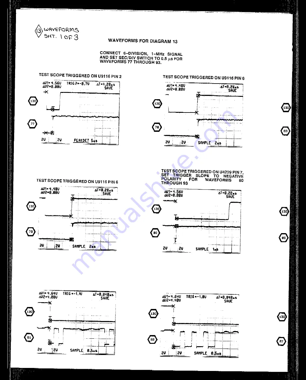 Tektronix 2232 Service Manual Download Page 316