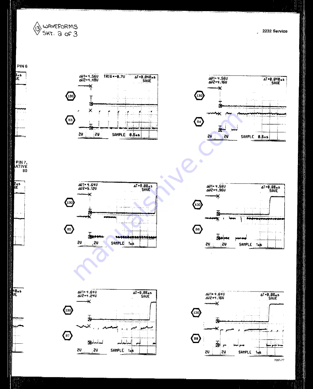 Tektronix 2232 Скачать руководство пользователя страница 317