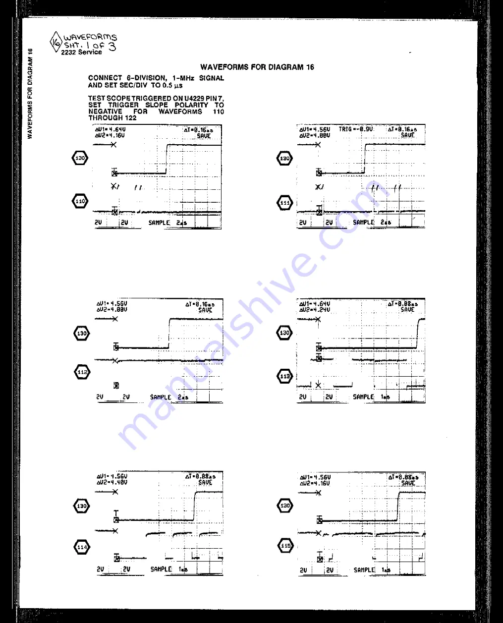 Tektronix 2232 Скачать руководство пользователя страница 331