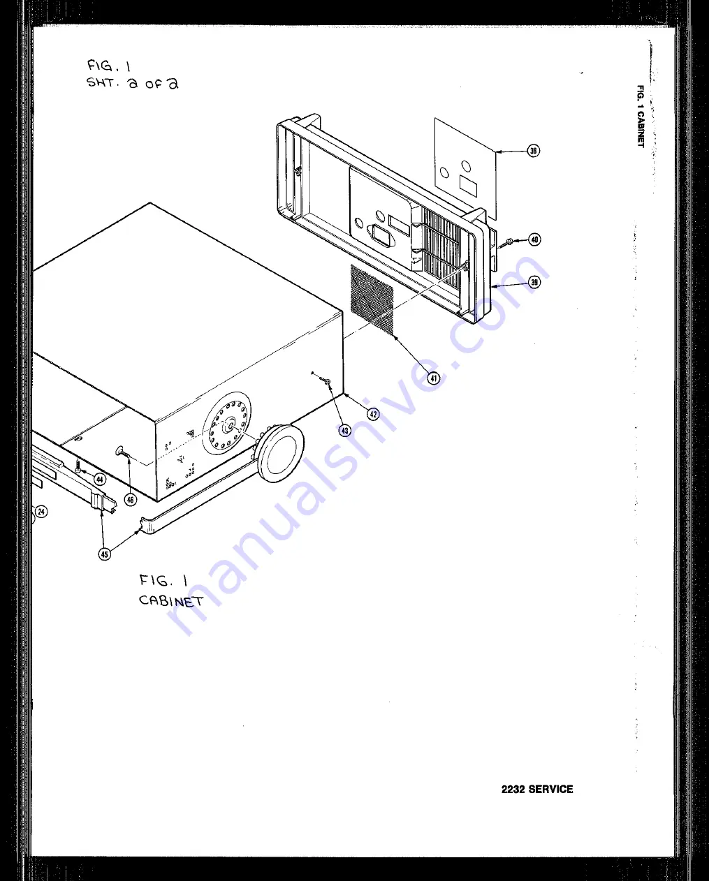 Tektronix 2232 Service Manual Download Page 402