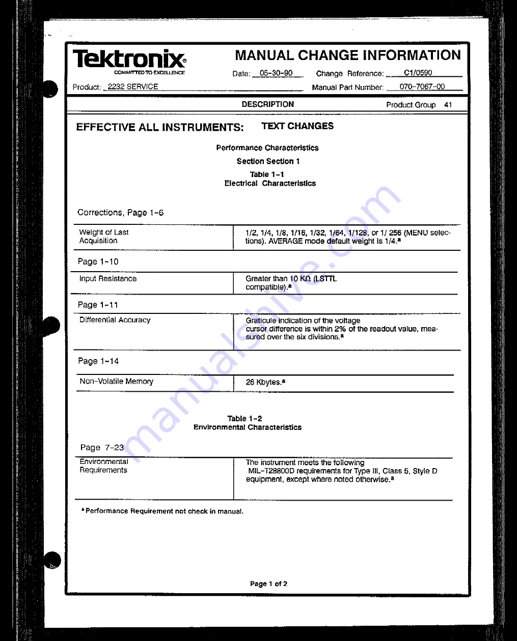 Tektronix 2232 Service Manual Download Page 420