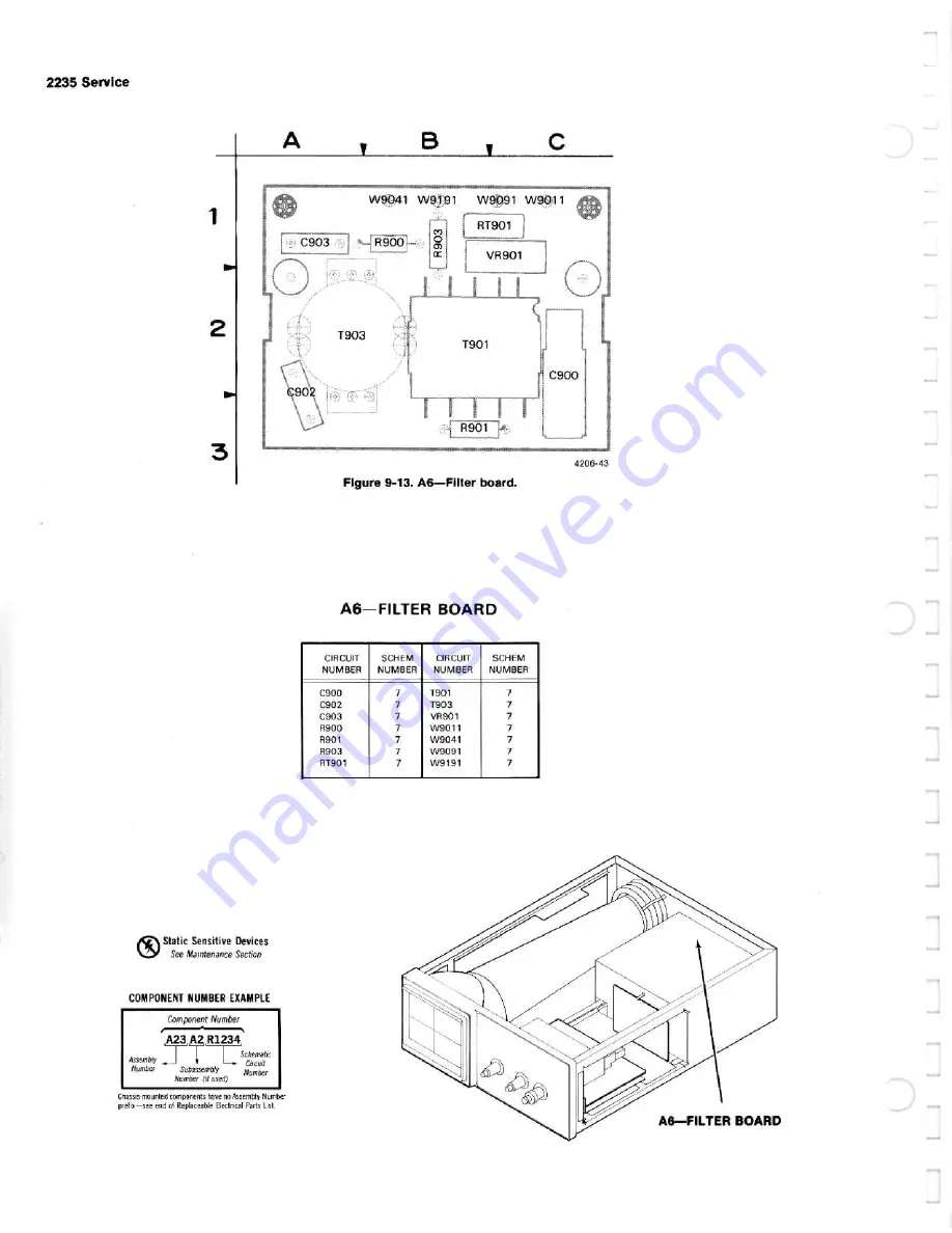 Tektronix 2235 Скачать руководство пользователя страница 194