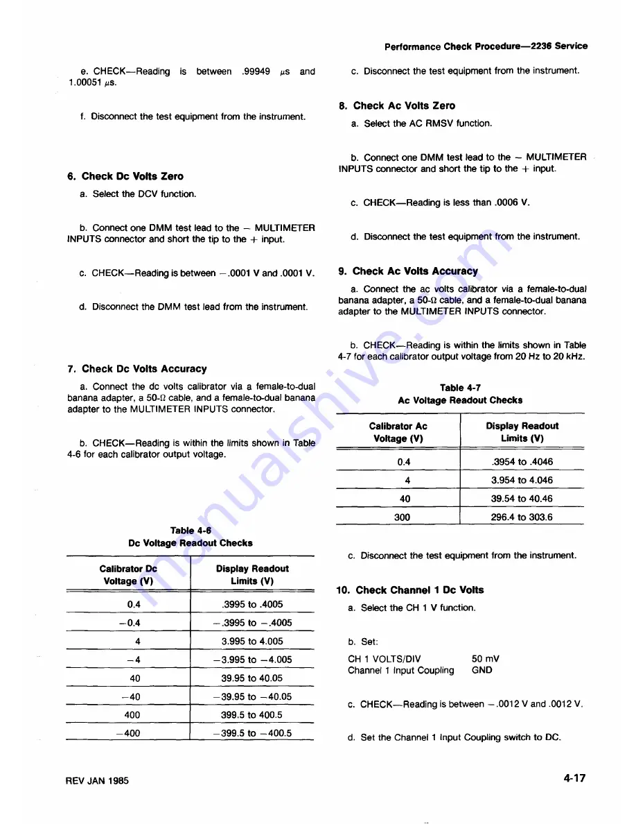 Tektronix 2236 Instruction Manual Download Page 98