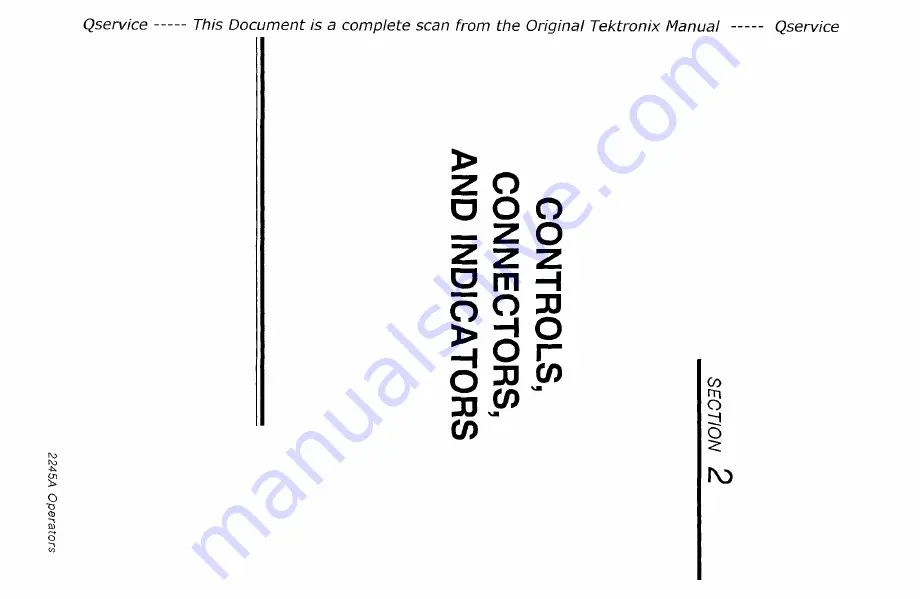 Tektronix 2245A Скачать руководство пользователя страница 25