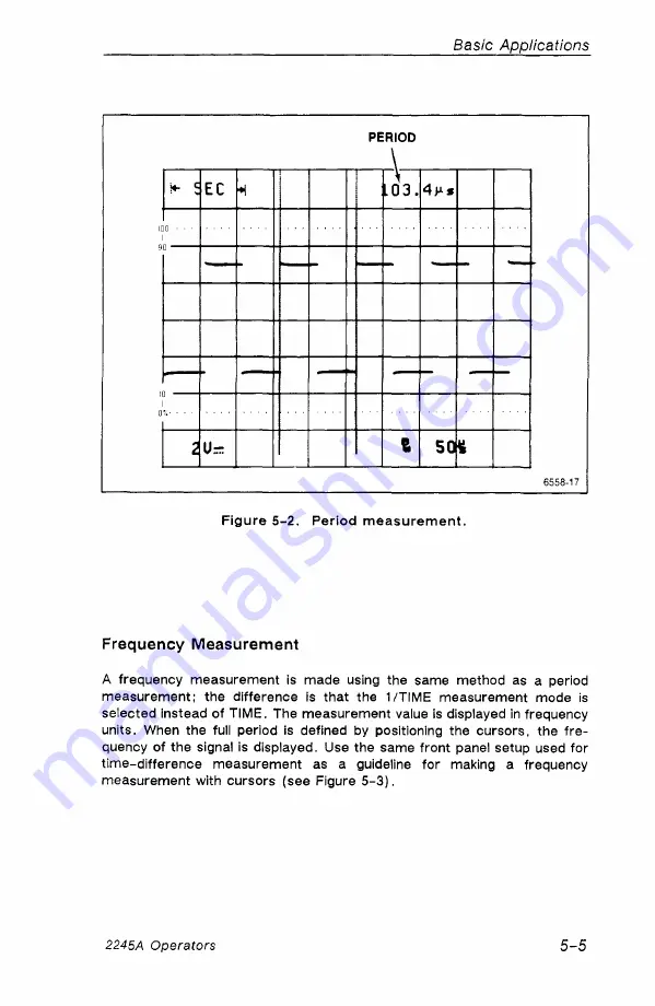 Tektronix 2245A Operator'S Manual Download Page 75