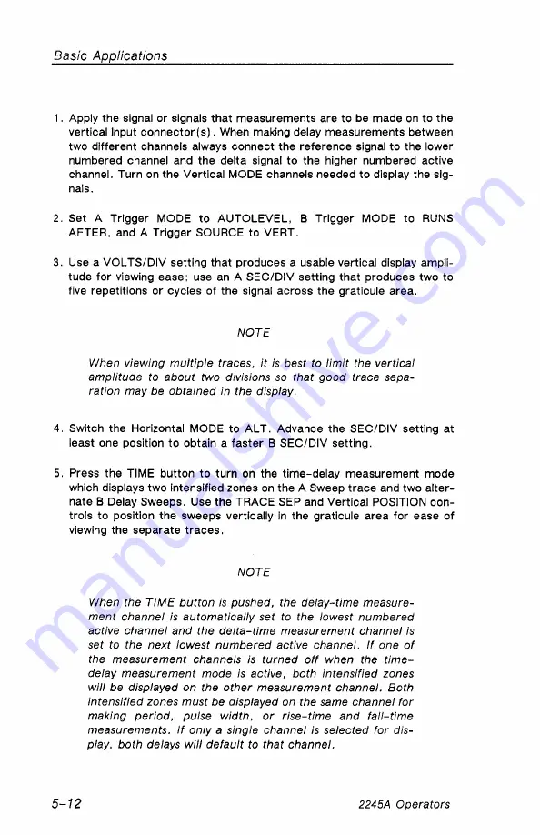 Tektronix 2245A Скачать руководство пользователя страница 82