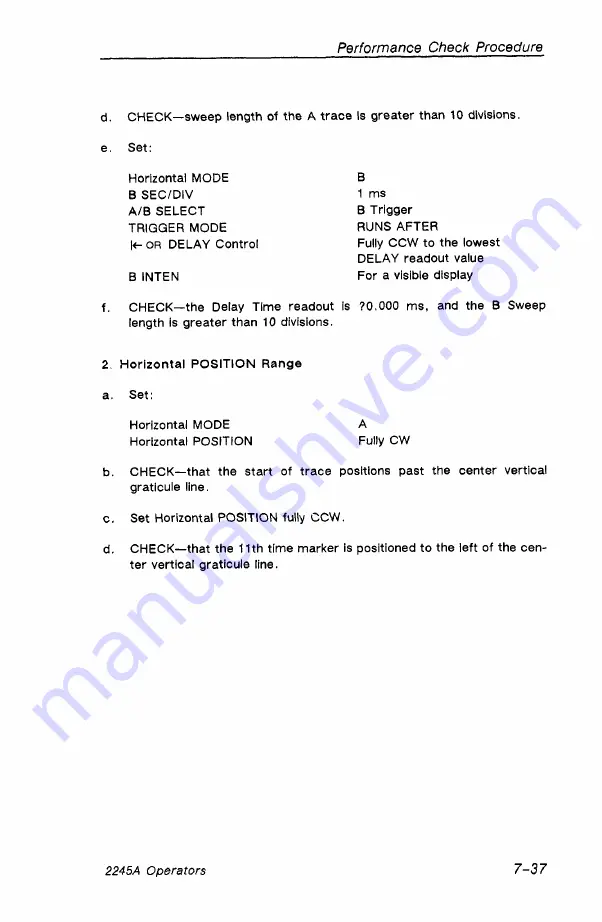 Tektronix 2245A Скачать руководство пользователя страница 147