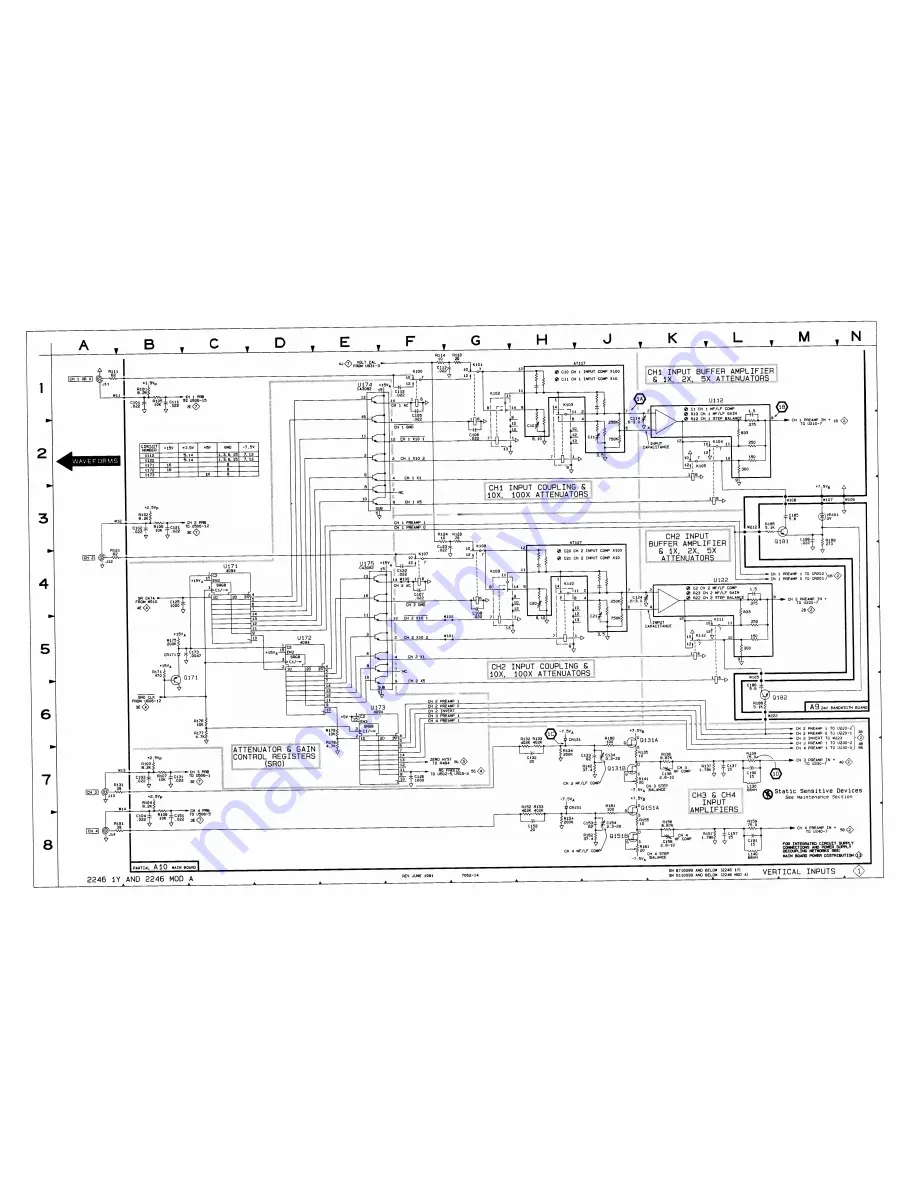 Tektronix 2246 1Y Скачать руководство пользователя страница 320