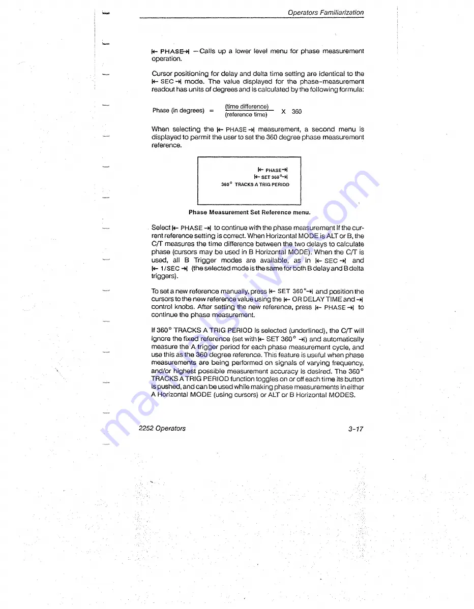 Tektronix 2252 Скачать руководство пользователя страница 73