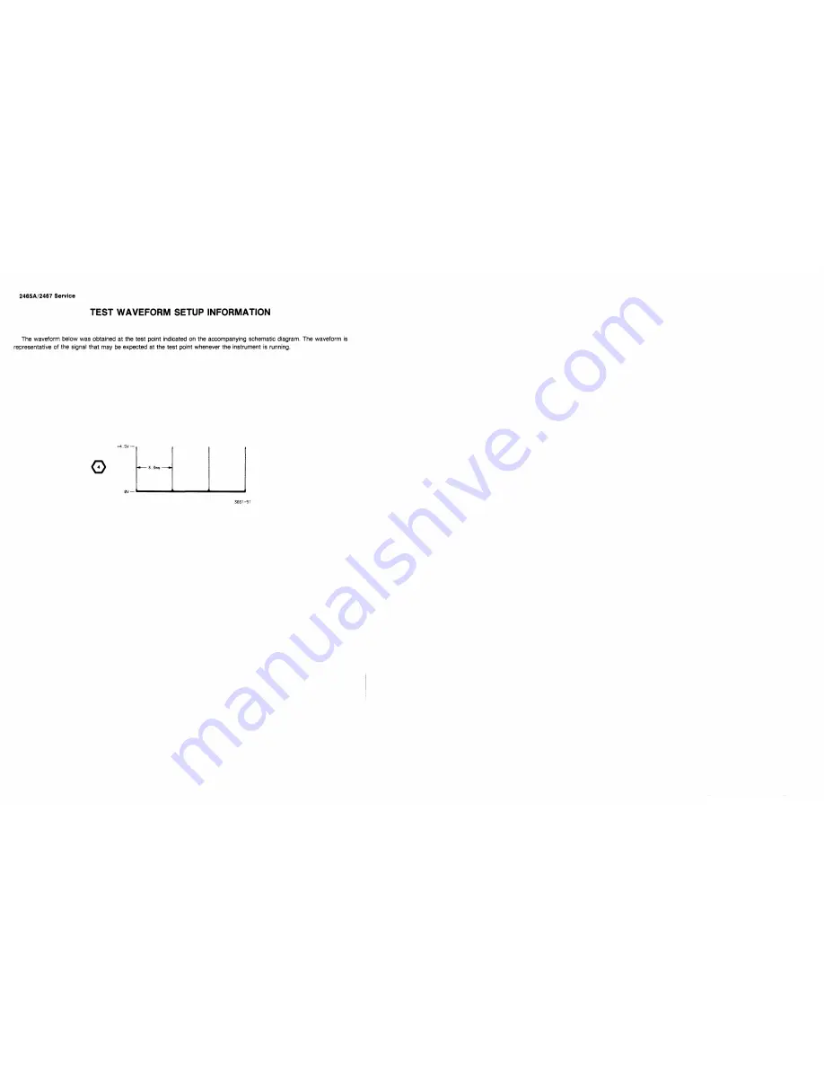 Tektronix 2465A Скачать руководство пользователя страница 281