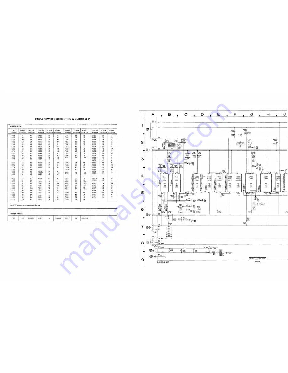 Tektronix 2465A Скачать руководство пользователя страница 330