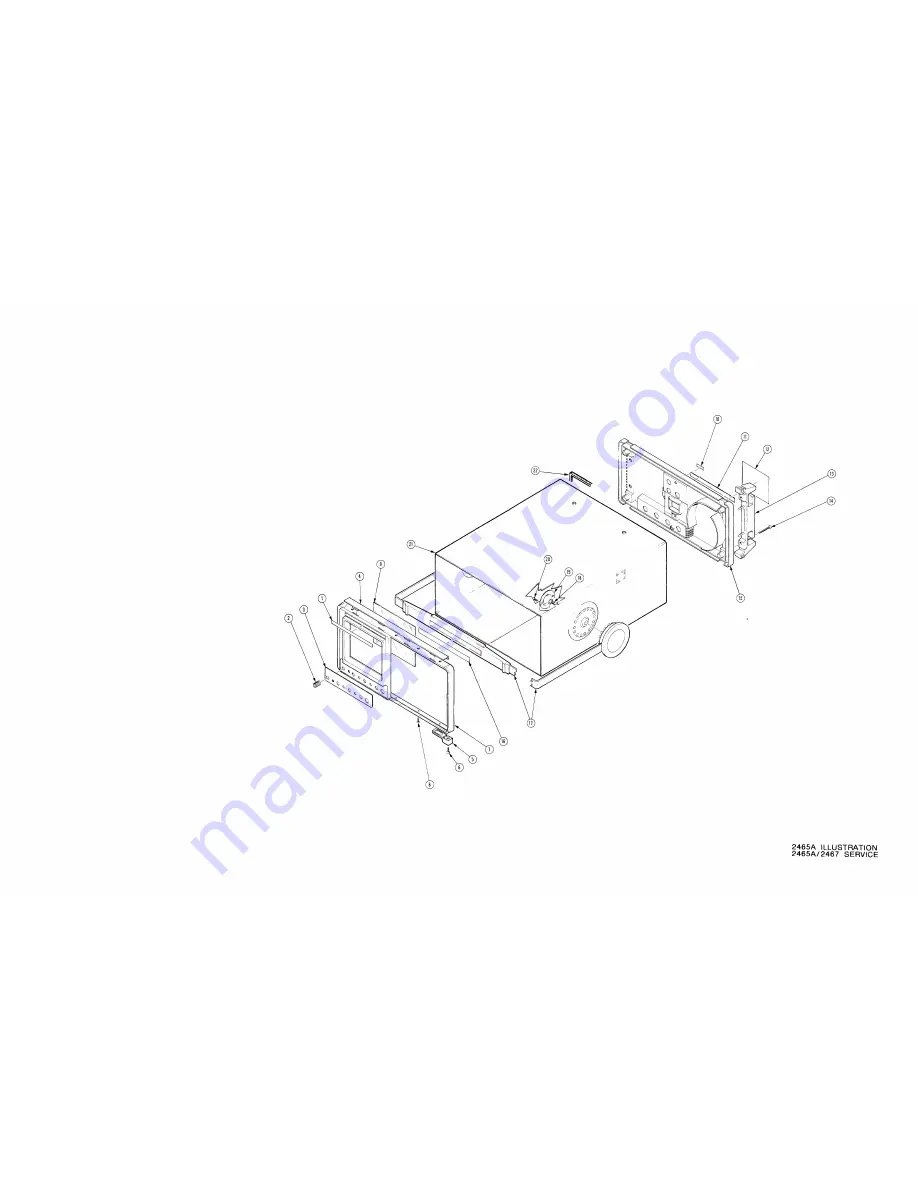 Tektronix 2465A Скачать руководство пользователя страница 369