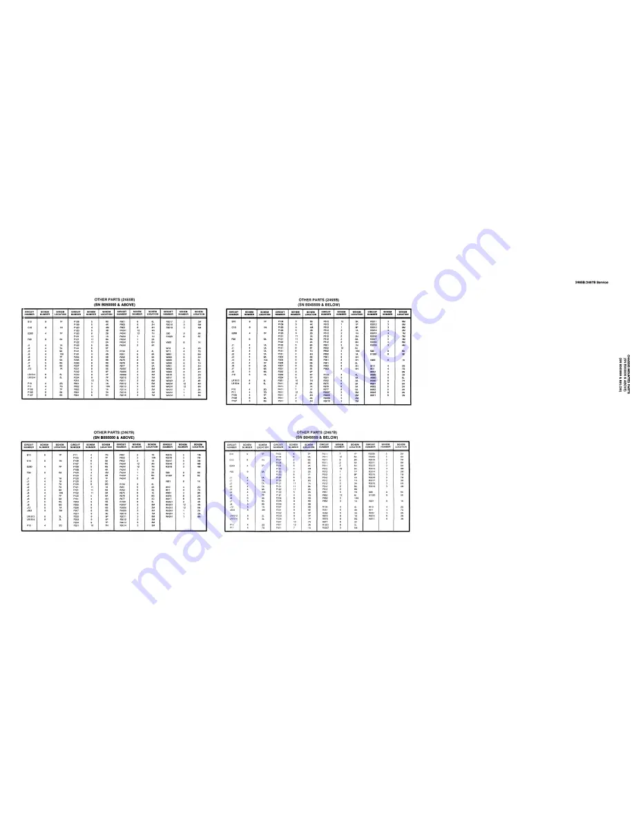 Tektronix 2465B Скачать руководство пользователя страница 453