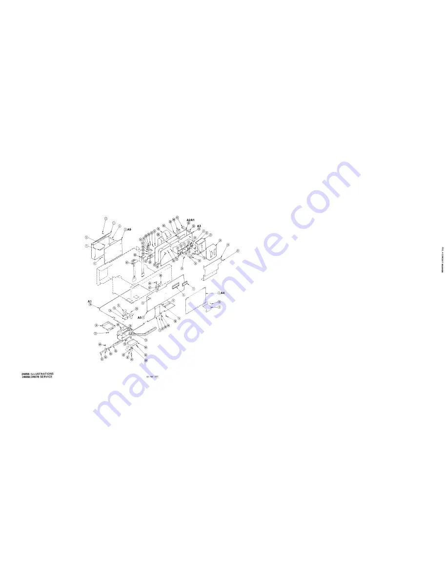 Tektronix 2465B Скачать руководство пользователя страница 489