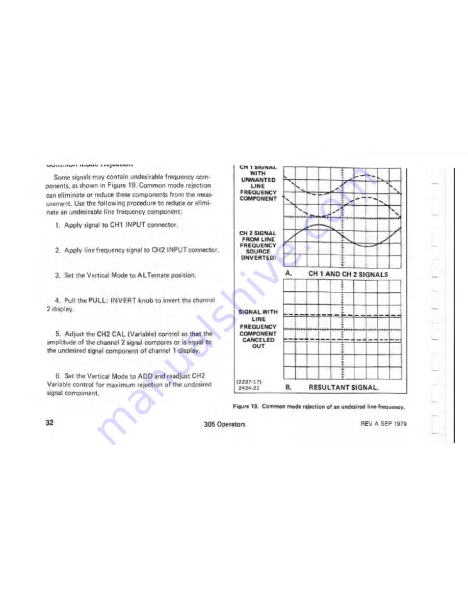 Tektronix 305 DMM Instruction Manual Download Page 41