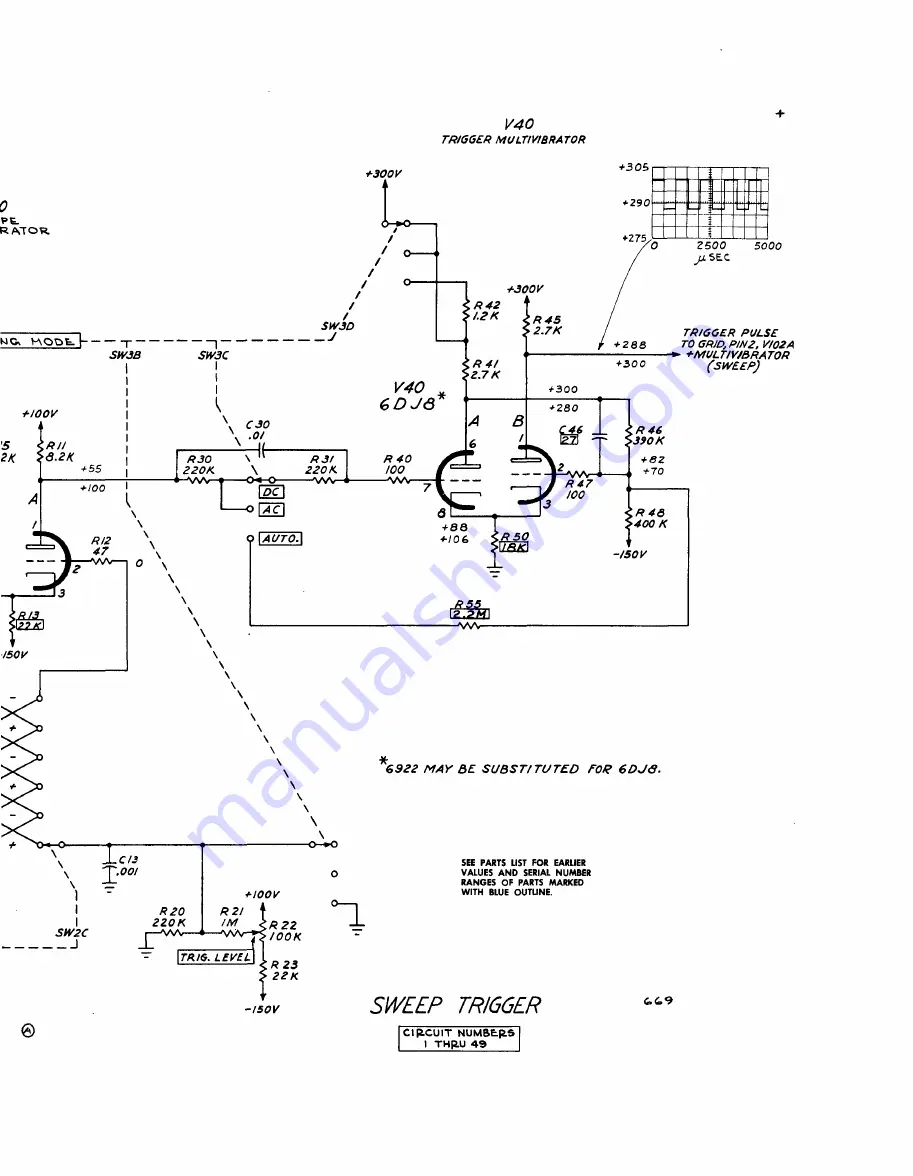 Tektronix 310A Instruction Manual Download Page 115