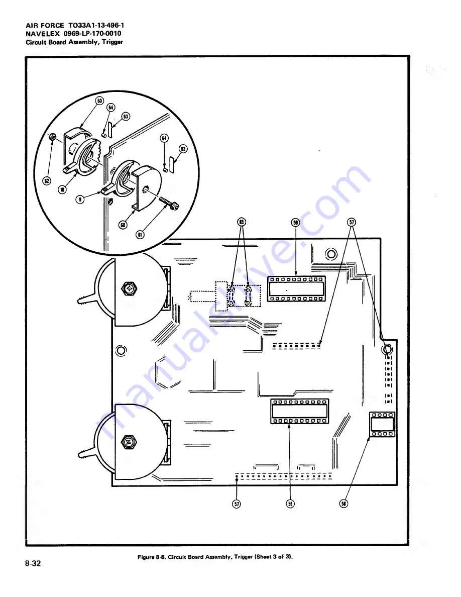 Tektronix 465M Technical Manual Download Page 174