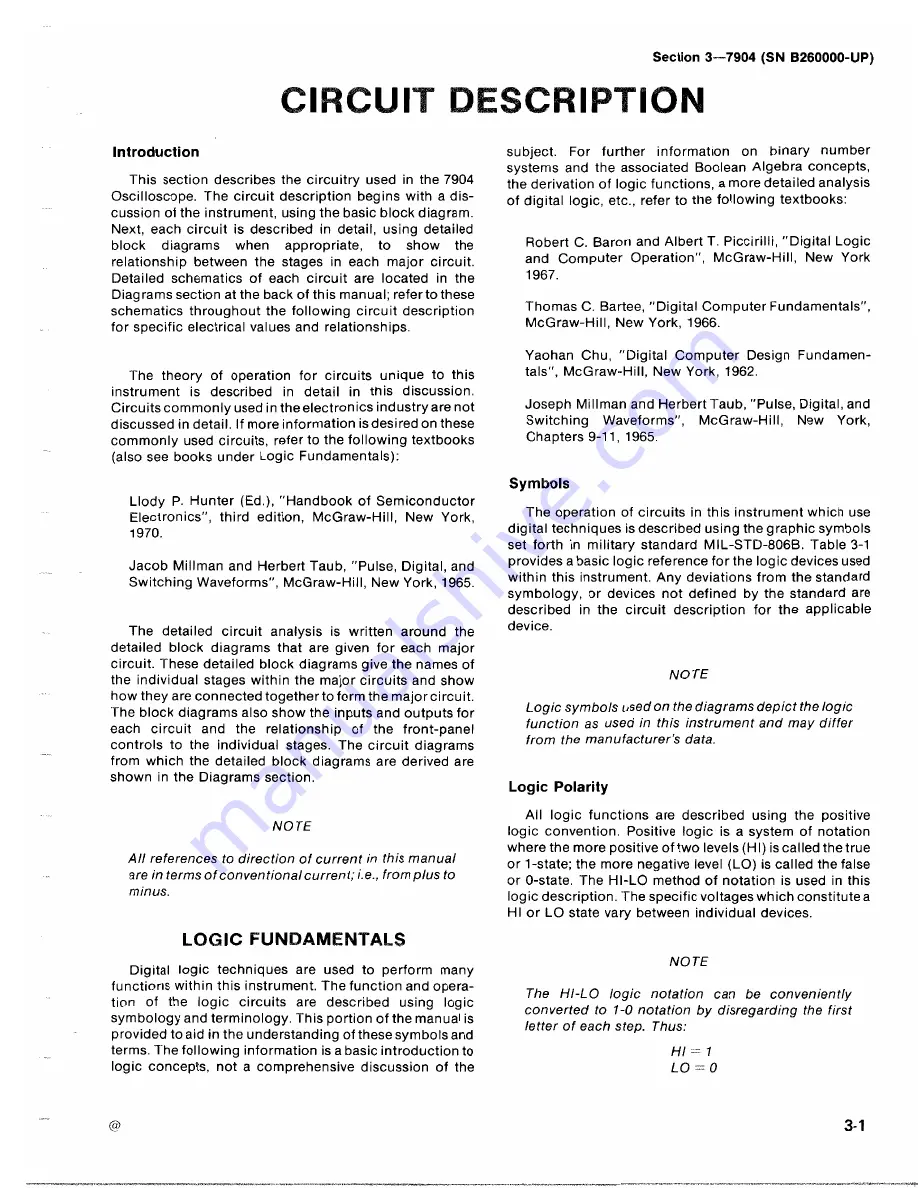 Tektronix 7904 Instruction Manual Download Page 50