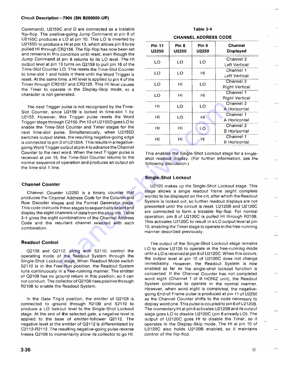 Tektronix 7904 Instruction Manual Download Page 85