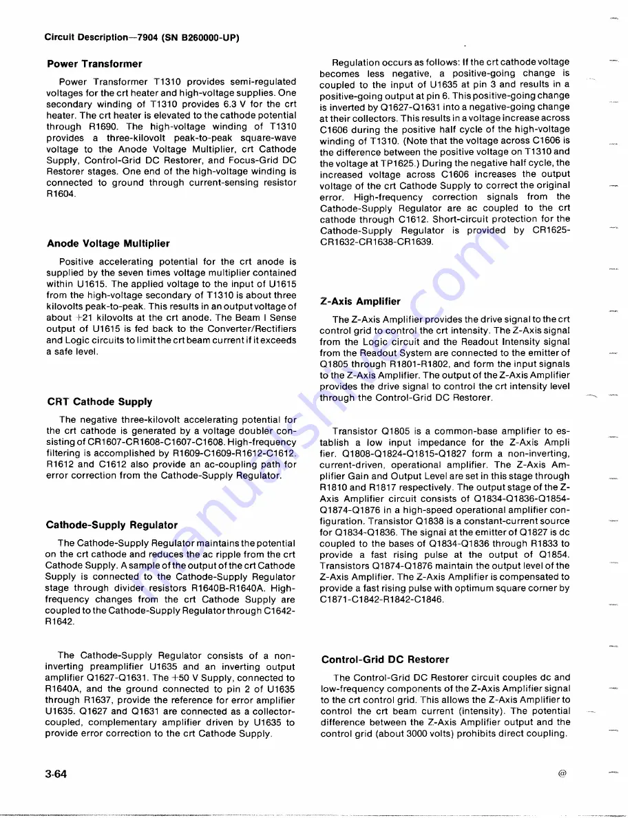 Tektronix 7904 Instruction Manual Download Page 113