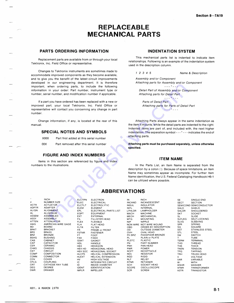 Tektronix 7A19 Instruction Manual Download Page 40