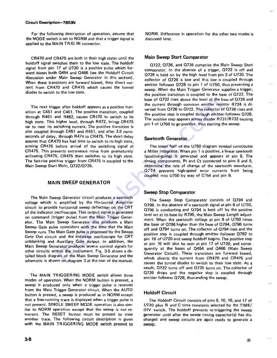 Tektronix 7B53N Instruction Manual Download Page 39