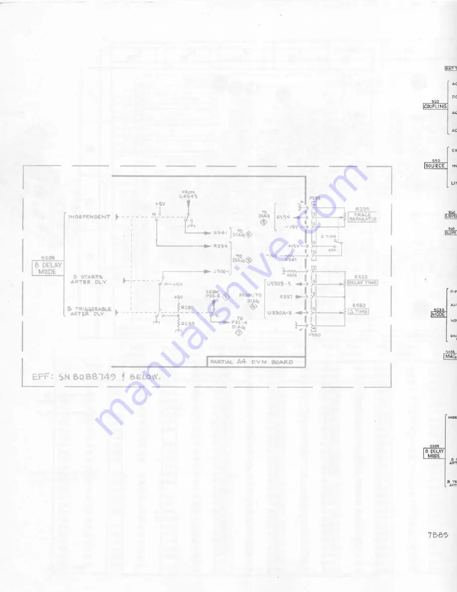 Tektronix 7B85 Instruction Manual Download Page 124