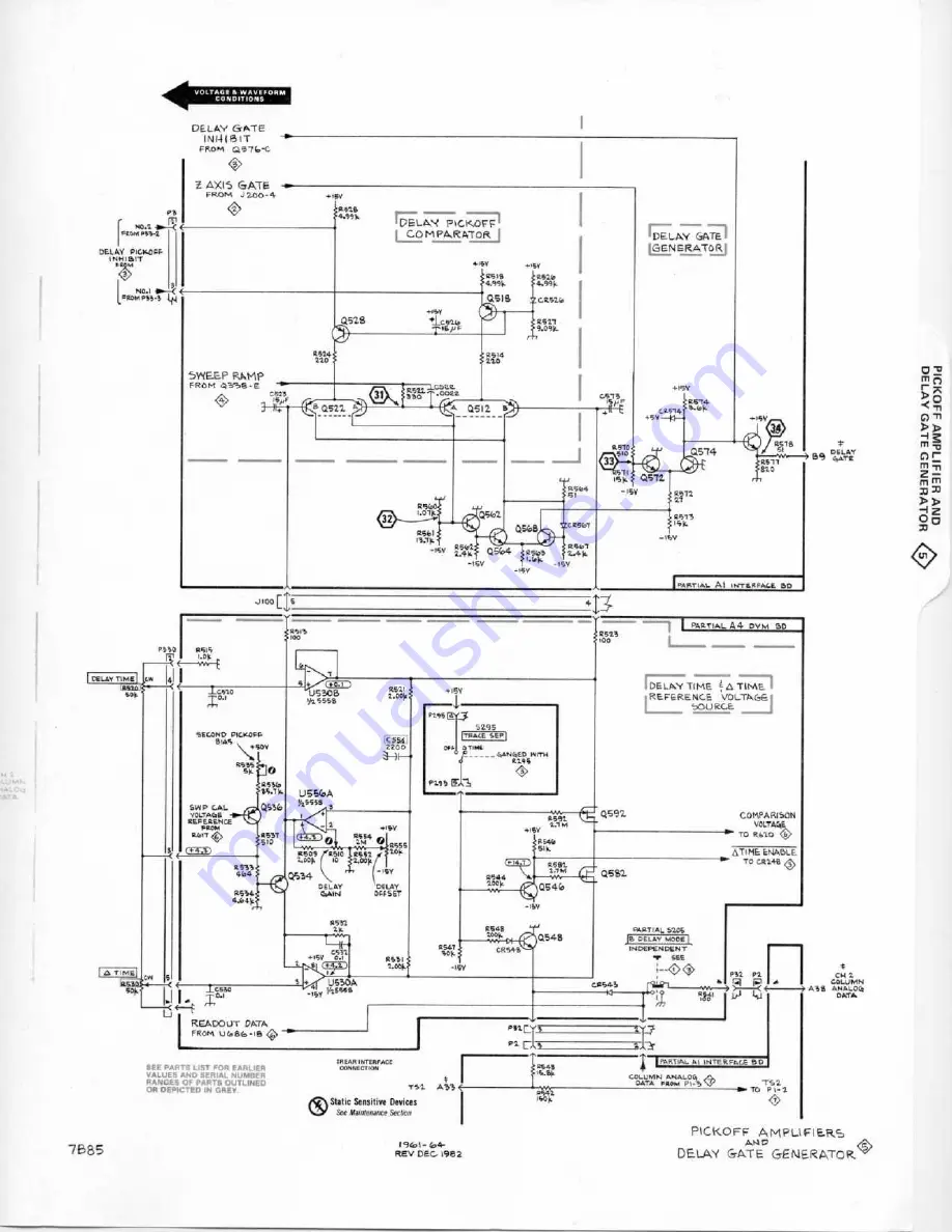 Tektronix 7B85 Instruction Manual Download Page 145