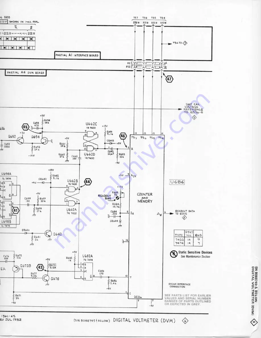 Tektronix 7B85 Скачать руководство пользователя страница 151