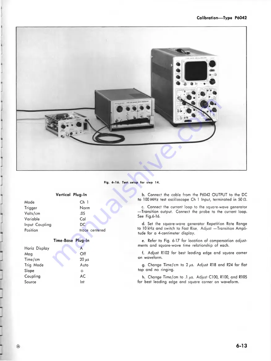 Tektronix P6042 PROBE Instruction Manual Download Page 41