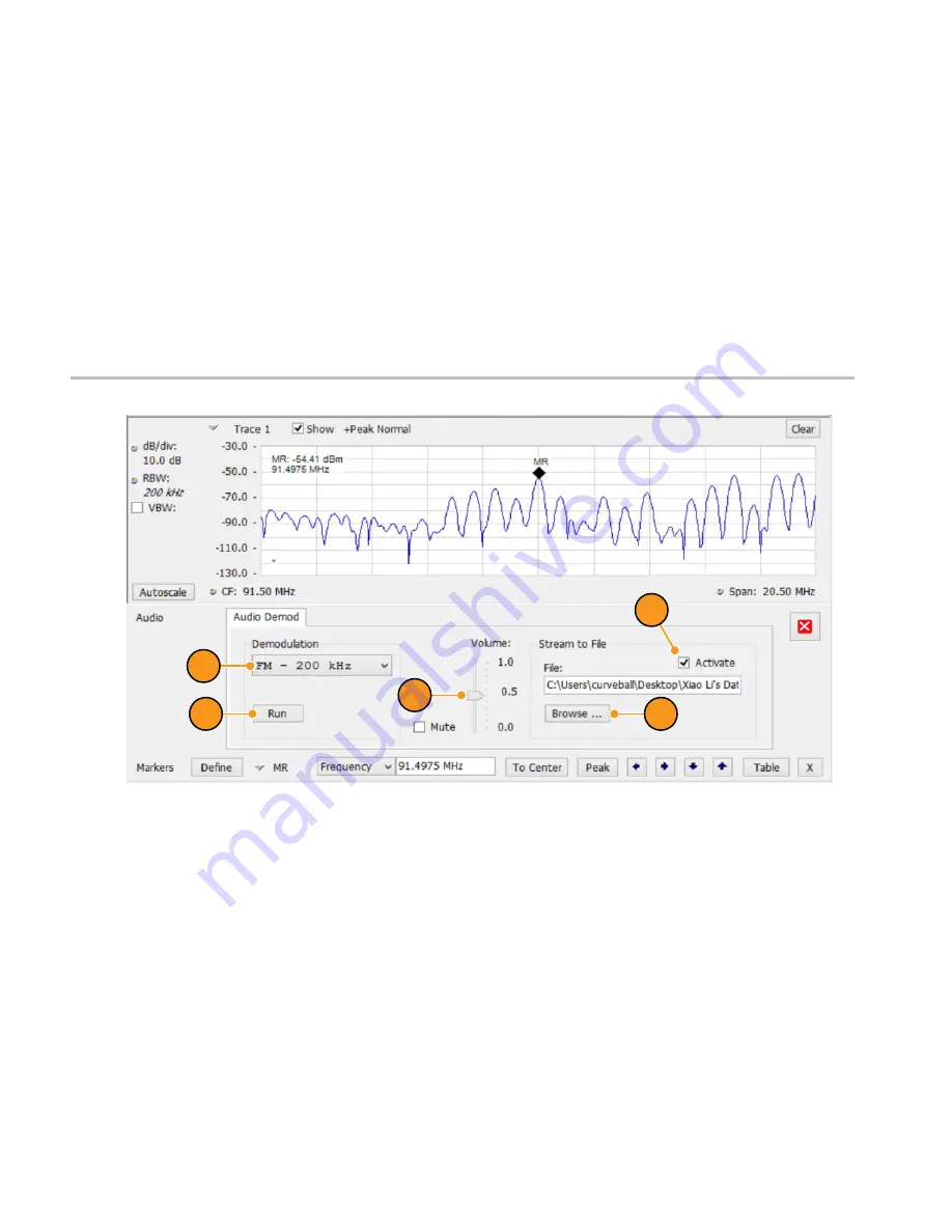 Tektronix RSA306 Скачать руководство пользователя страница 94