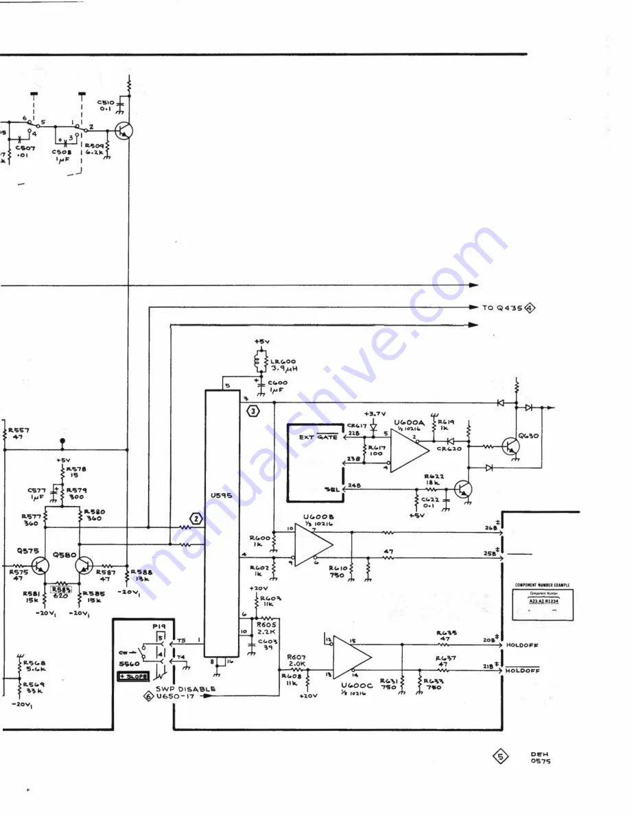 Tektronix SC 502 Instruction Manual Download Page 106