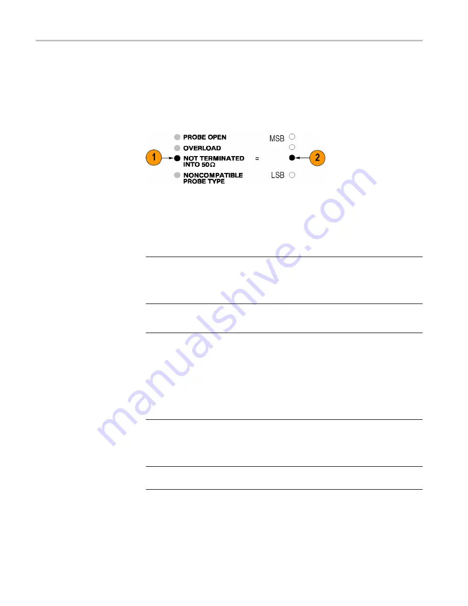 Tektronix TCP300 Series User Manual Download Page 62