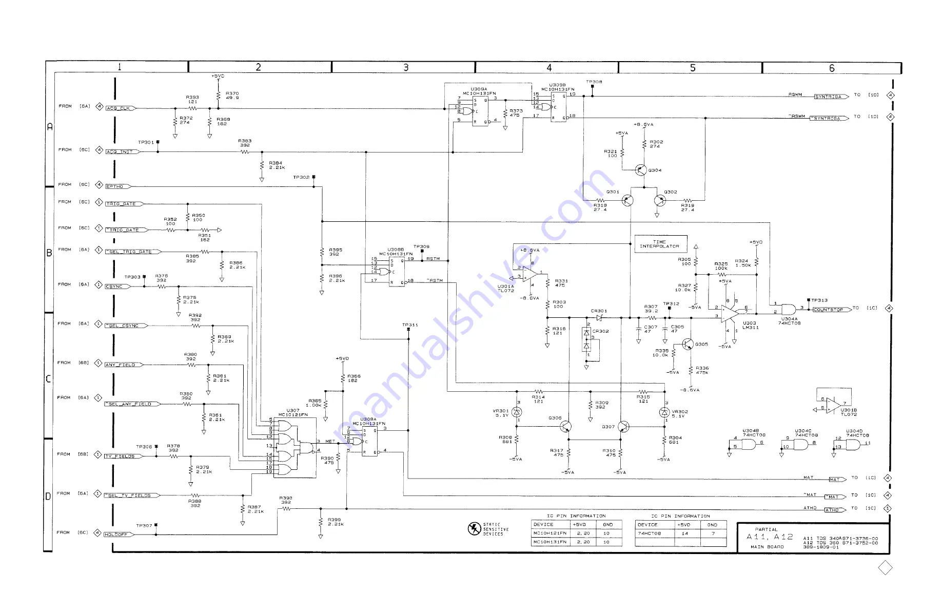 Tektronix TDS 340A Скачать руководство пользователя страница 240