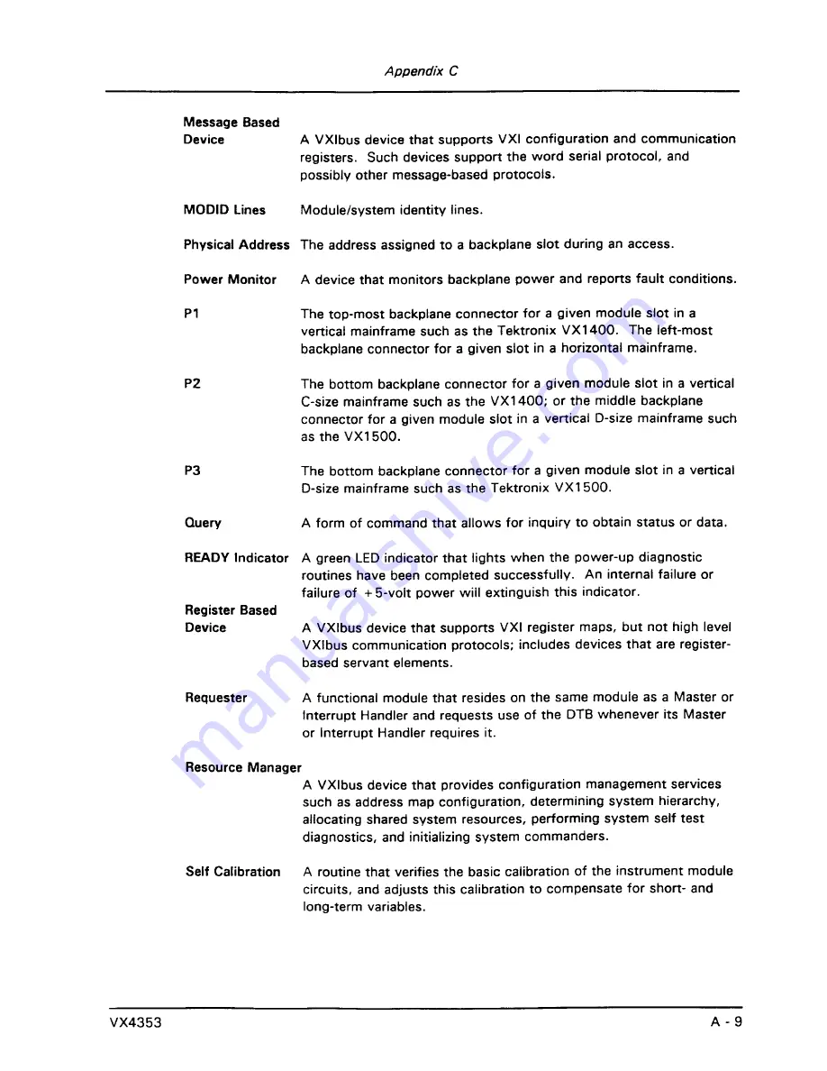 Tektronix VX4353 User Manual Download Page 53