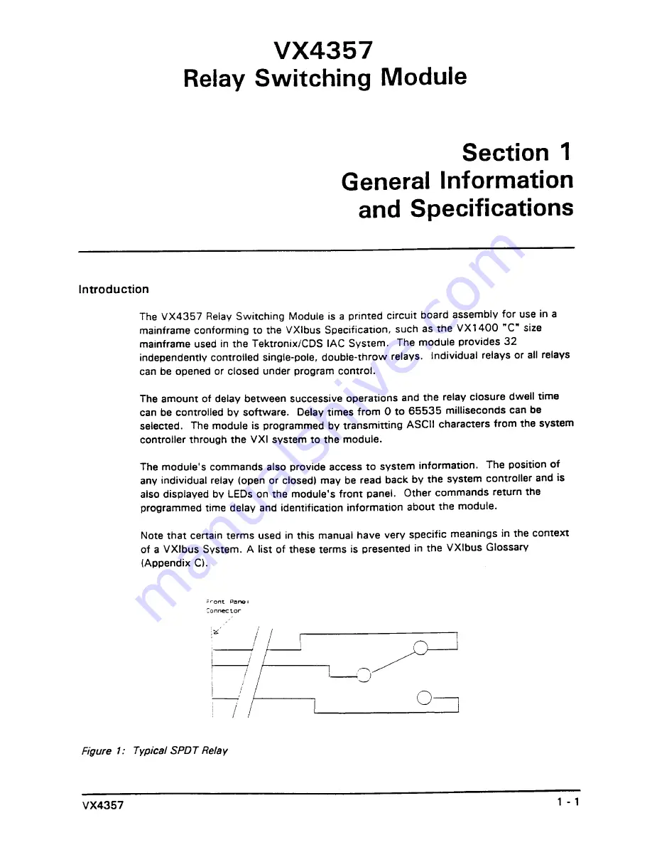 Tektronix VX4357 User Manual Download Page 15