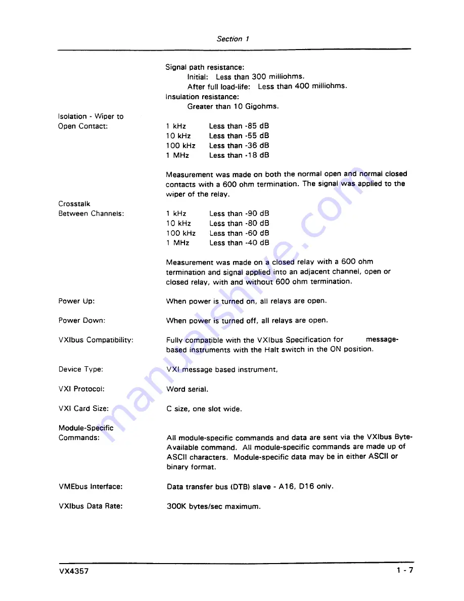 Tektronix VX4357 Скачать руководство пользователя страница 21